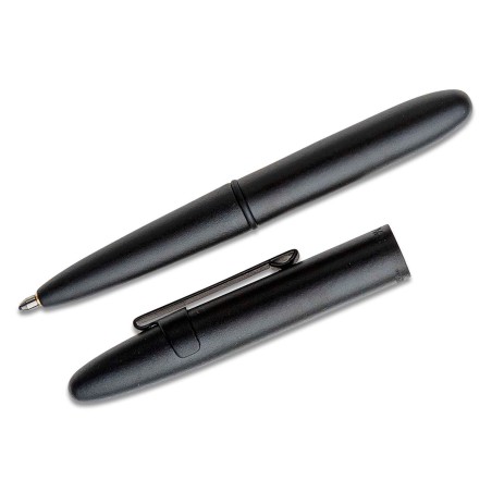 Fisher Space Pen Bullet Negro Con Clip- Bolígrafo