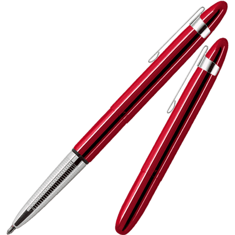 Fisher Space Pen Bullet Rojo Con Clip- Bolígrafo