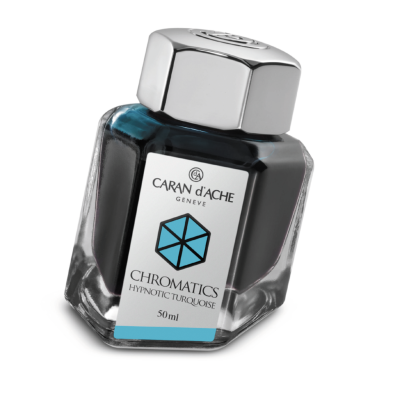 Caran d´Ache "Chromatics" Color Turquesa Hipnótico 50 ml - Tintero