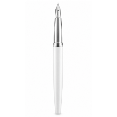 Cross Bailey Light Blanca – Pluma estilográfica M