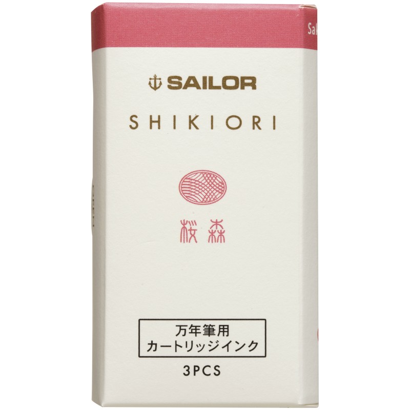 Cartuchos Sailor 'Shikiori' Sakura Mori