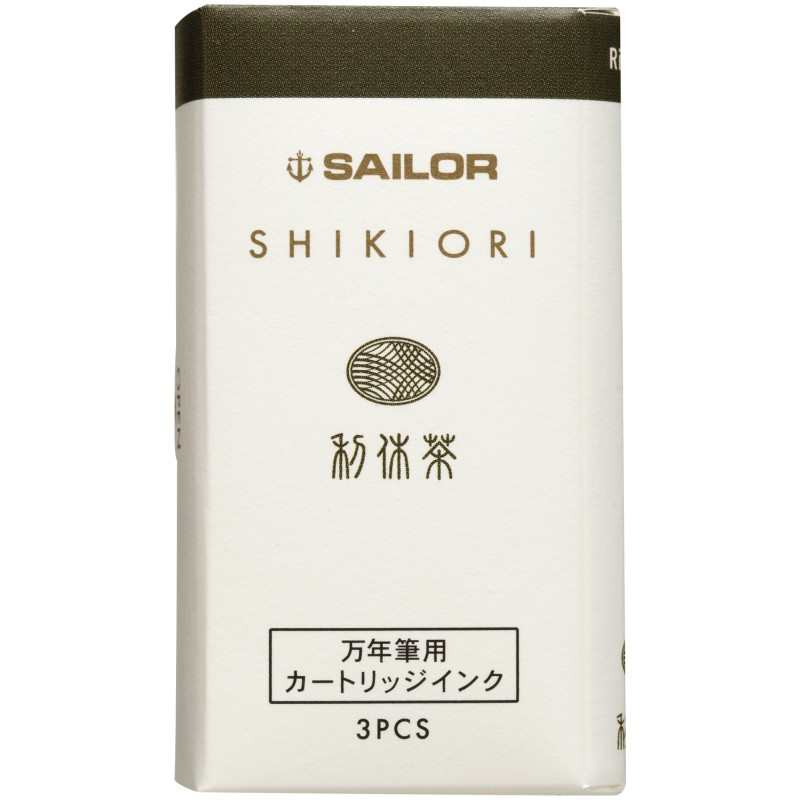 Cartuchos Sailor 'Shikiori' Rikyu Cha