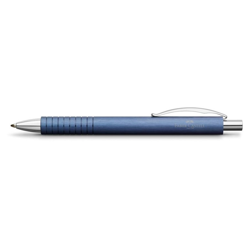 Faber-Castell Essentio Aluminio Azul- Bolígrafo