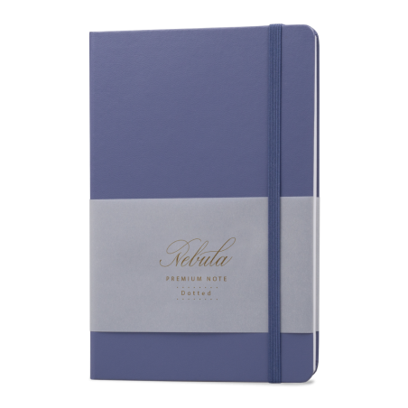 Cuaderno Nebula Note Premium Azul Lavanda A5