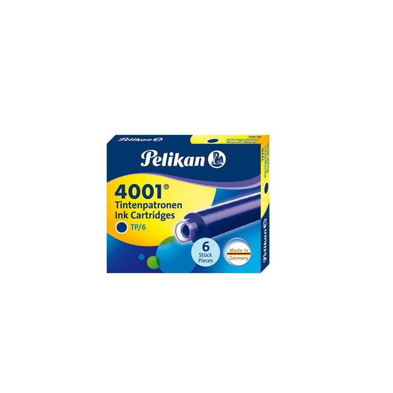 Cartuchos Pelikan 4001 'Azul Real'