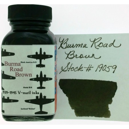 Tintero Noodler's Ink "VMail Burma Road Brown" 3oz