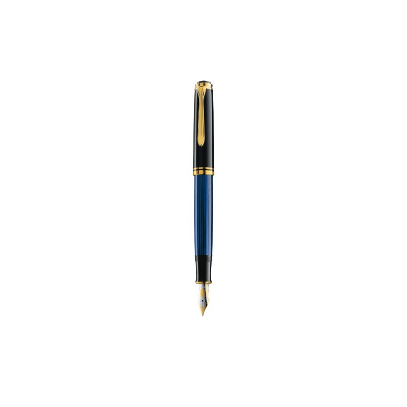 Pelikan Souverän M800 Negro/azul- Pluma Estilográfica