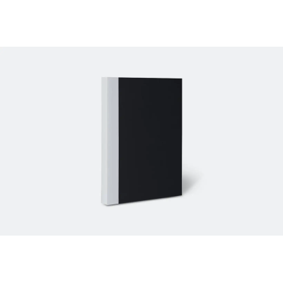 Cuaderno Fantasticpaper Negro/ Borde Gris A5