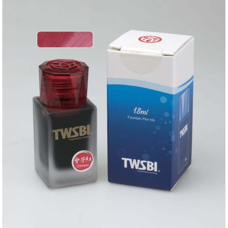 Tintero Twsbi 18 Ml Crimson