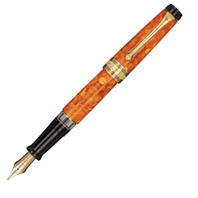 Aurora Optima Auroloide Orange - Pluma Estilográfica