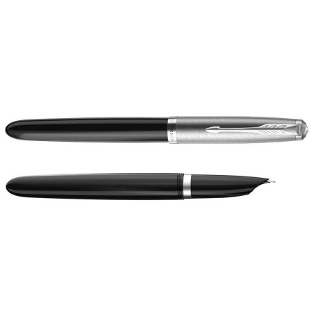 Parker 51 Core Black Chrome- Pluma Estilográfica